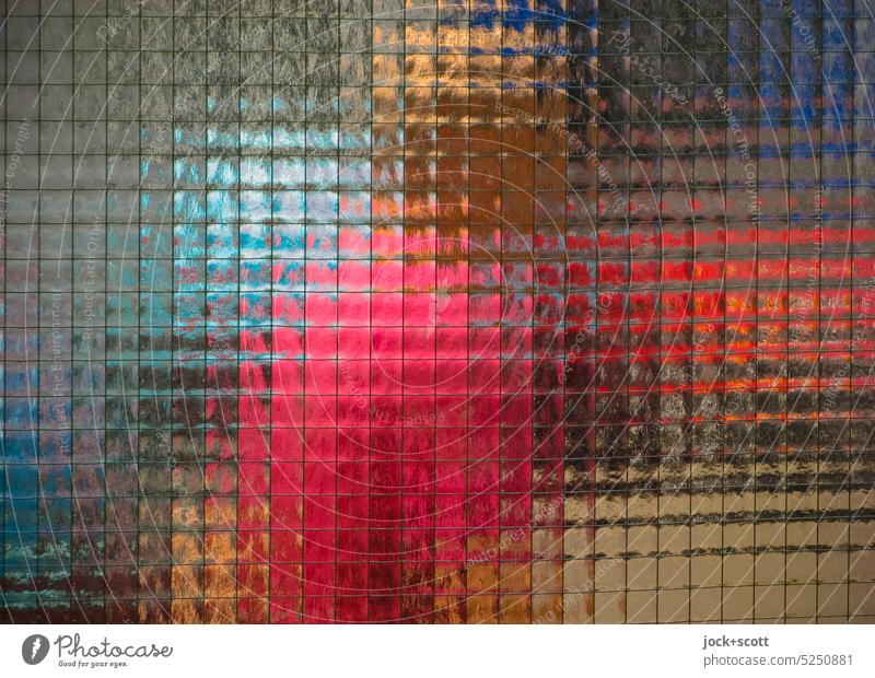 diverse person behind glass blurriness Silhouette Structures and shapes Human being Transparent Pane unfamiliar Abstract pixels Mysterious Sunlight background