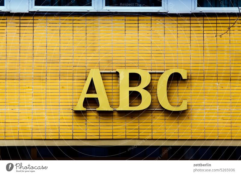 abc ABC Abstract alphabetical Remark Term embassy letter single letter Colour Art Wall (barrier) Message message Slogan password policy leap typeface keyword