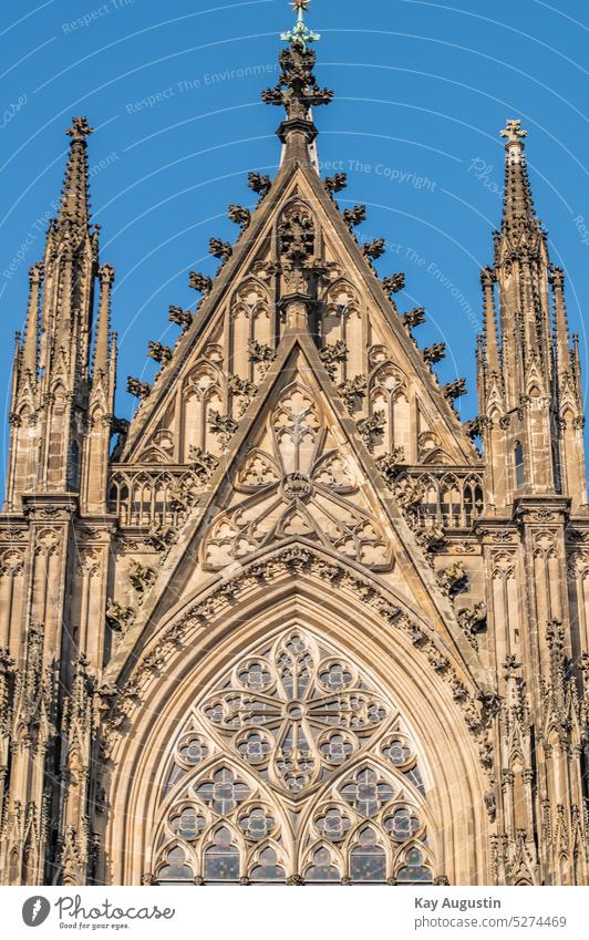 South facade Church Dome Portal Cologne Cologne Cathedral Art rhineland City of Cologne Cologne church Archdiocese of Cologne Metropolitan Church