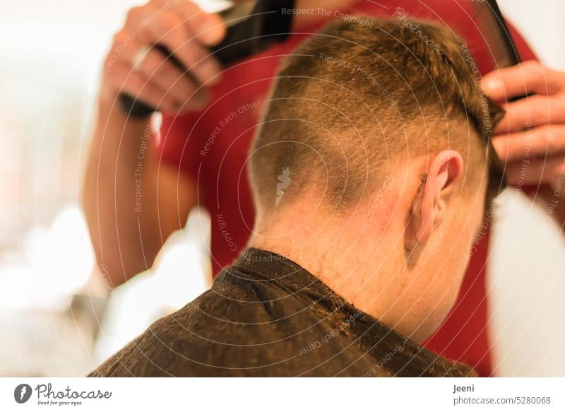 Cut hair person Shave Hair and hairstyles Profession Hairdresser Haircut Style Fashion Hairdressing Tool care Work and employment