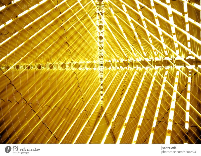 Cross + Across Line Double exposure Structures and shapes Experimental Pattern Abstract Uniqueness Background picture Design Roof construction Modern