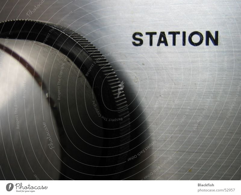 station search Broacaster Buttons Rotate Station WDR Loud Sound Round Radio (broadcasting) Old Silver Statue Macro (Extreme close-up) Music lonely