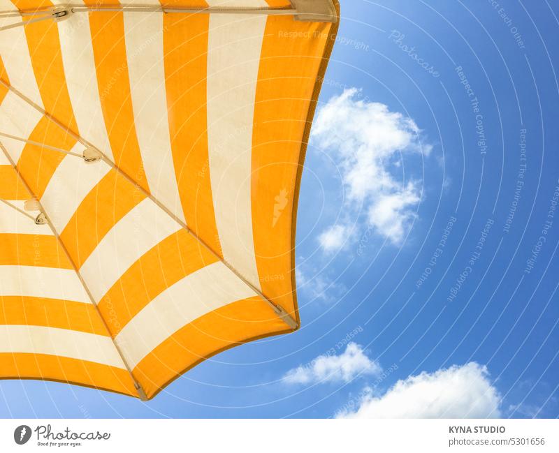 Parasol Outdoor background beach beautiful blue bright clouds clouds sky color colorful concept detail fashion holiday hot landscape leisure multicolored nature