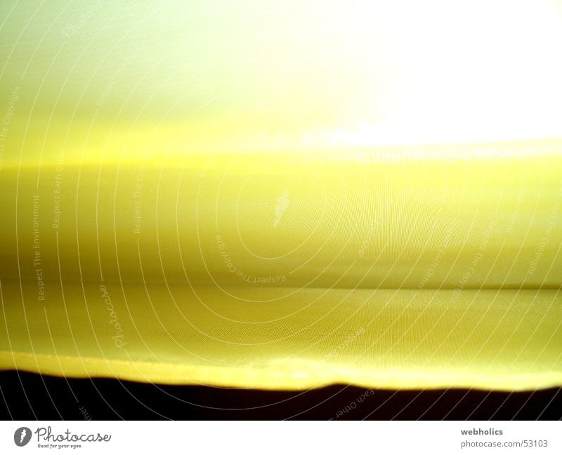 Yellow curtain Cloth Thin Soft Pattern Drape Light Infinity Interior shot Bright Smooth