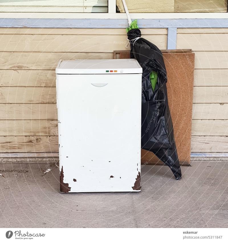 Still Life still life objet trouvé ready made electric Electrical appliance White Goods white goods nobody Deserted Fuerteventura Bulk rubbish Trash sorted out