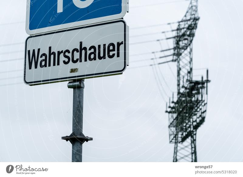 Seeannssprache | Wahrschauer Maritime language sign Signs and labeling Signage Clue Exterior shot Colour photo Deserted Inland navigation Specialized words