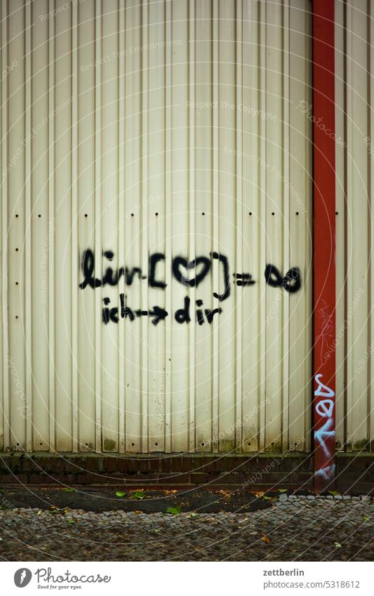 Eternal love Abstract Remark Term embassy letter single letter Colour sprayed graffiti Grafitto integration calculation Art Love limes Mathematics
