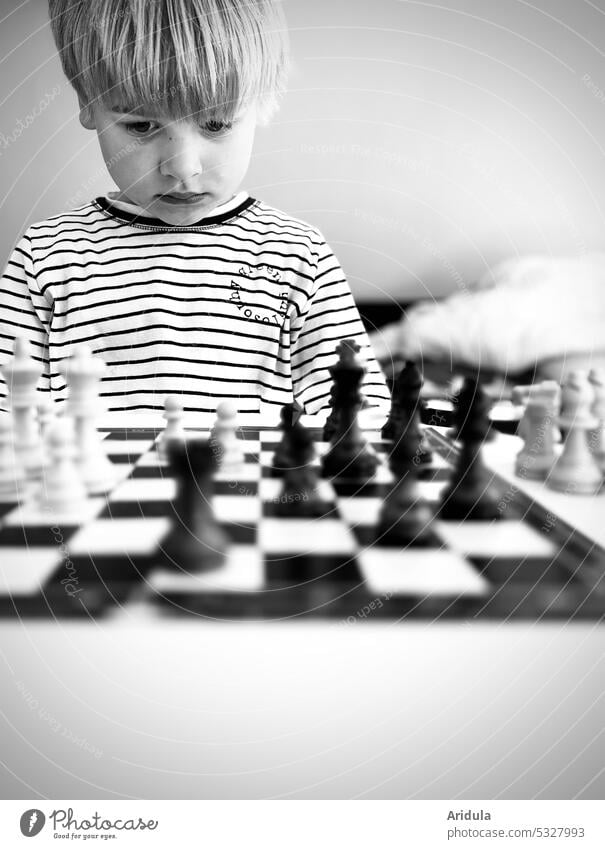 Juxtaposition | The master and his final opponent Infancy Child Chess chess game Chessboard Chess Player Chess piece Piece Playing White Black Board game