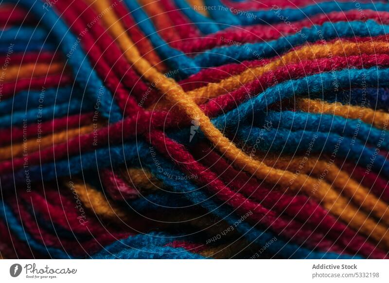 High Quality Multicolored Yarn Made Natural Stock Photo 2356718293