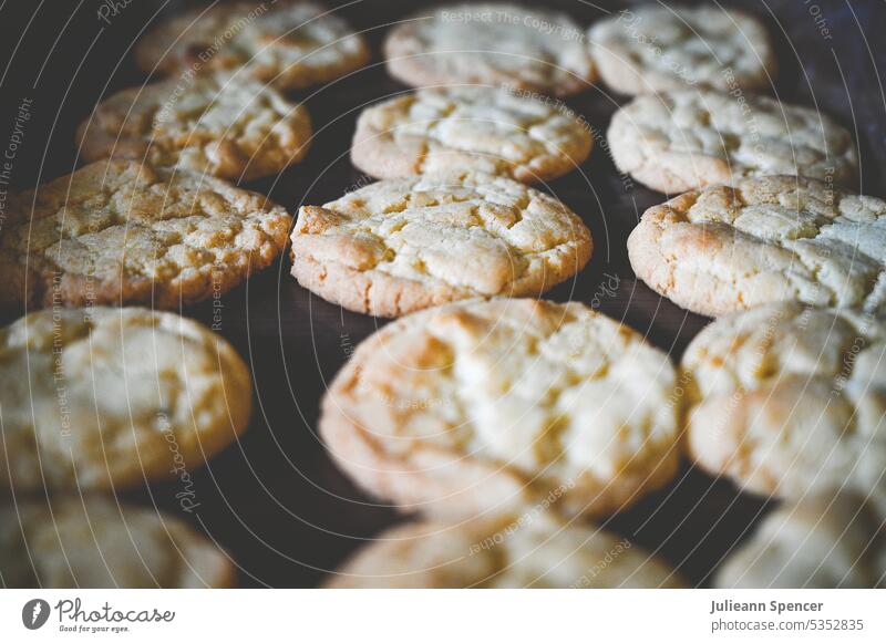 Home baked cookies on tray biscuit biscuits delicious biscuits tasty golden homemade home baked Home-made