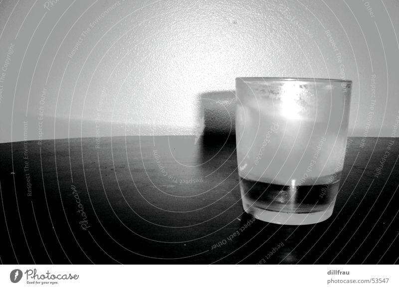 frost glass Food Fiery Loneliness Frustration Whiskey Spirits Rum Frozen Black White Cold Table Wall (building) Cocktail Beverage Gastronomy Ice cube