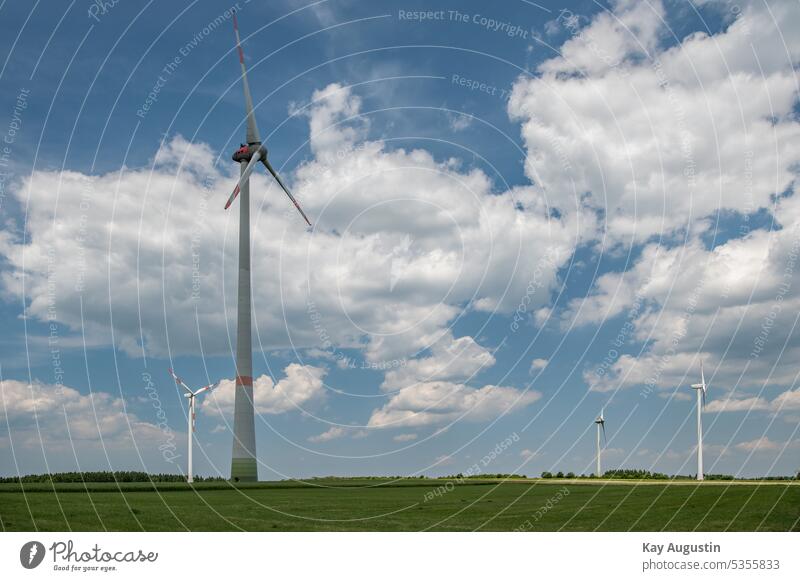 Wind farm in the Eifel wind farm windmills Environment feed Wind turbines Energy Agriculture Cloud pattern Power Generation Regions Electric current Plant types