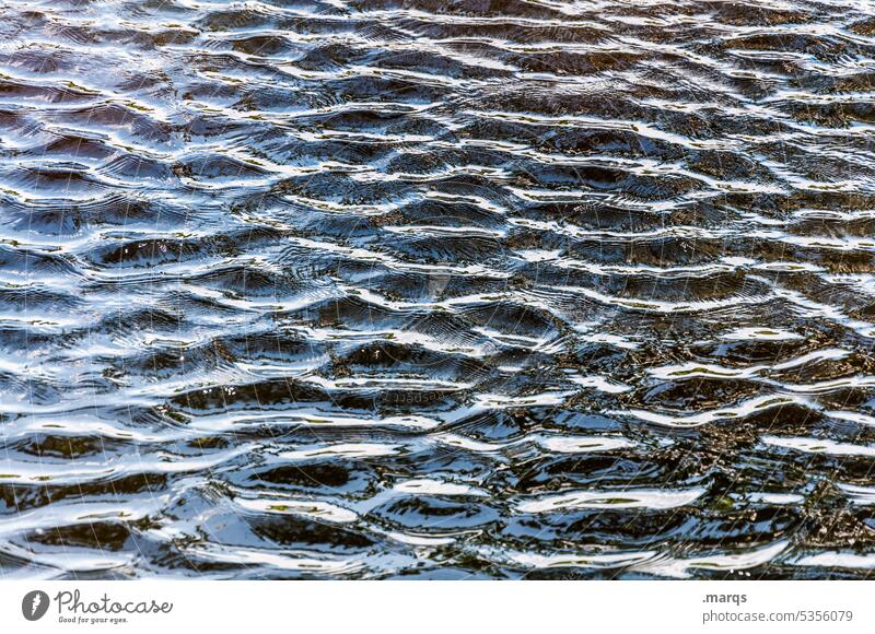 water's surface water movement Comforting Pleasant Undulating Surface of water Structures and shapes Pattern Water Waves Sea water Swell Ocean wave Wave action
