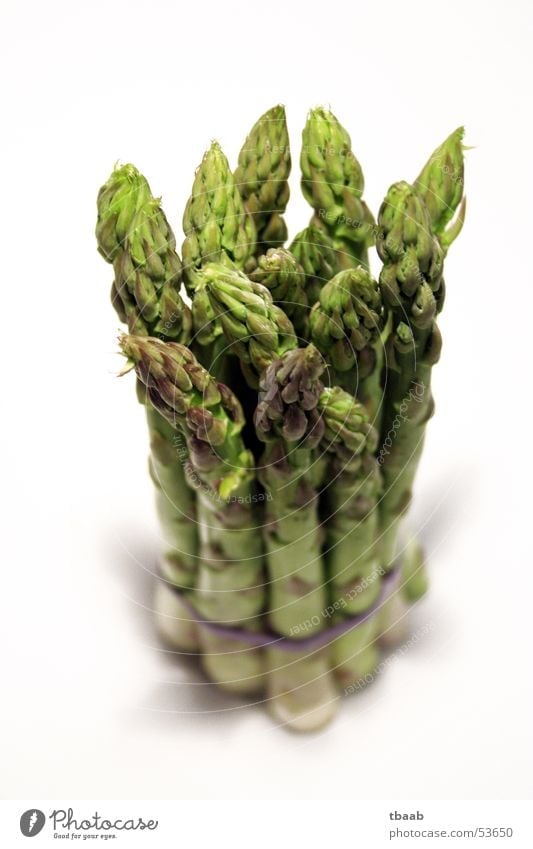 green asparagus in bunch Vitamin Green Healthy Dehydrate Asparagus head Molt Cooking To enjoy Vegetable Macro (Extreme close-up) Close-up Spring Bundle