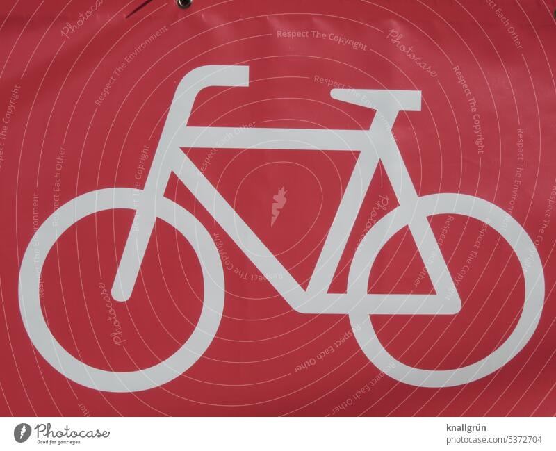 Bicycle pictogram Pictogram Mobility Cycling Means of transport Movement Leisure and hobbies Exterior shot Eco-friendly Sustainability Driving Wheel Athletic