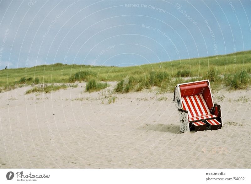 syl impressions Sylt Beach chair Ocean Beach dune Sand
