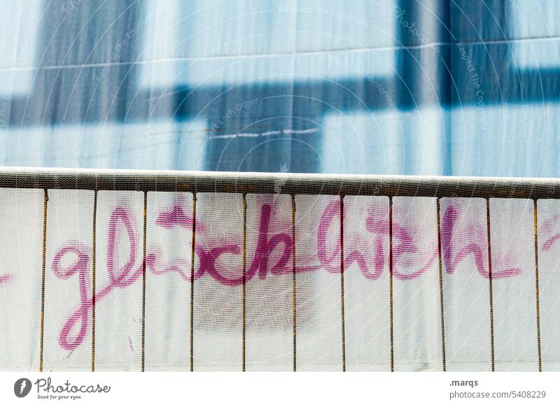 fortunate White pink Communicate Good Positive Emotions transparent Line Wall (building) Graffiti Happy Characters Fence Contentment confident Blue