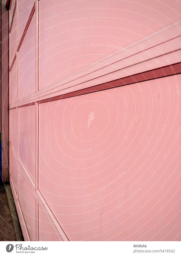 pink wall Wall (building) Pink Facade surface areas Structures and shapes Pattern Architecture Line Building House (Residential Structure)