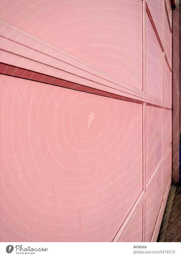 pink wall Pink Wall (building) Facade Building Town Architecture House (Residential Structure) Exterior shot