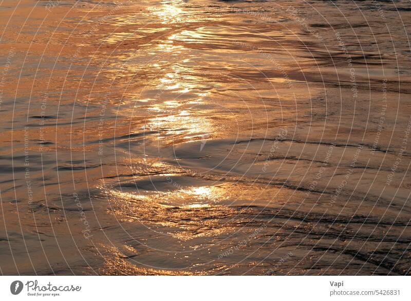 Sunset water with sun line background abstract wave sea yellow ocean sunset aqua red bright clean clear cold color cool depth drop floor fresh healthy lifestyle