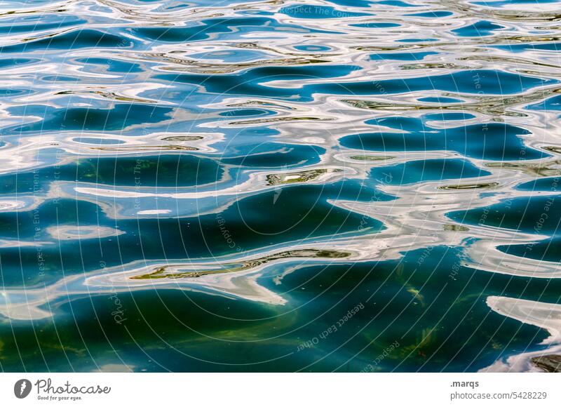 solvent Fluid Water Waves Ocean Lake Surface of water Close-up Background picture Blue Structures and shapes Reflection Nature
