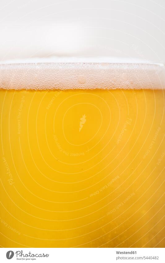 Glass of cold beer, close-up food and drink Nutrition Alimentation Food and Drinks Cold Weather Cold Temperature chilly white yellow Beer Beers Ale full frame