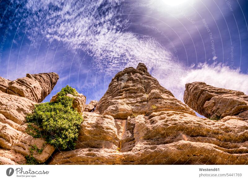 Spain, Malaga Province, El Torcal, rock formations nobody tranquility tranquillity Calmness rural scene Non Urban Scene nature natural world Karst rocky