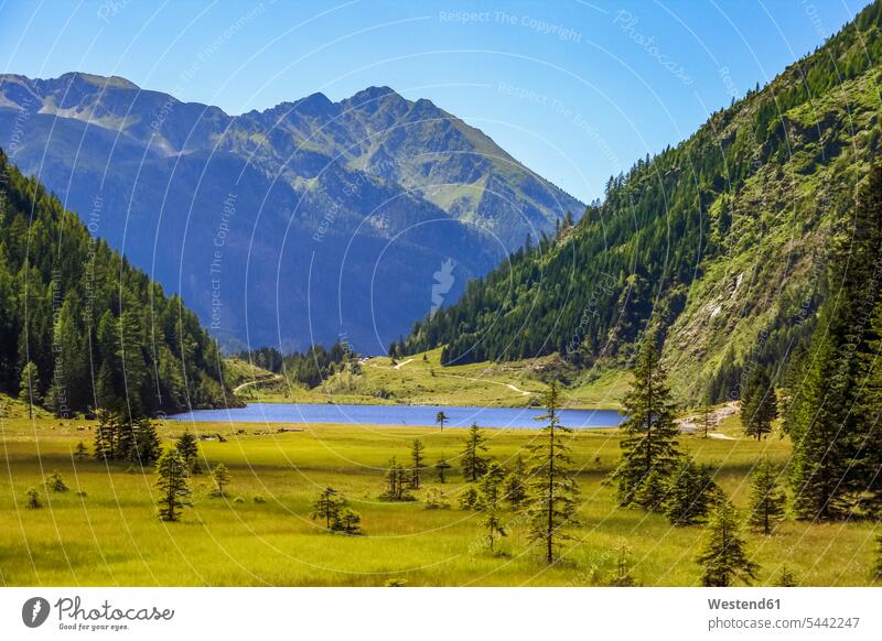 Austria, Salzburg State, Upper Tauern, Landscape near Schladming beauty of nature beauty in nature mountain range mountains mountain ranges clear sky copy space