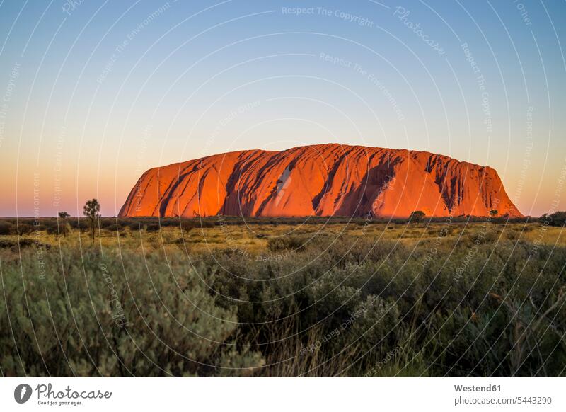 Australia, Northern Territory, Uluu rock formation Rock Formations Travel UNESCO World Heritage World Cultural Heritage landscape landscapes scenery terrain