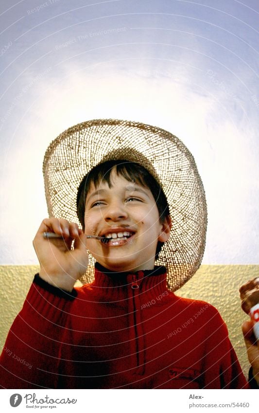 Choco light Small Happiness Light Cowboy Sweet Boy (child) Laughter Lighting Nutrition Joy