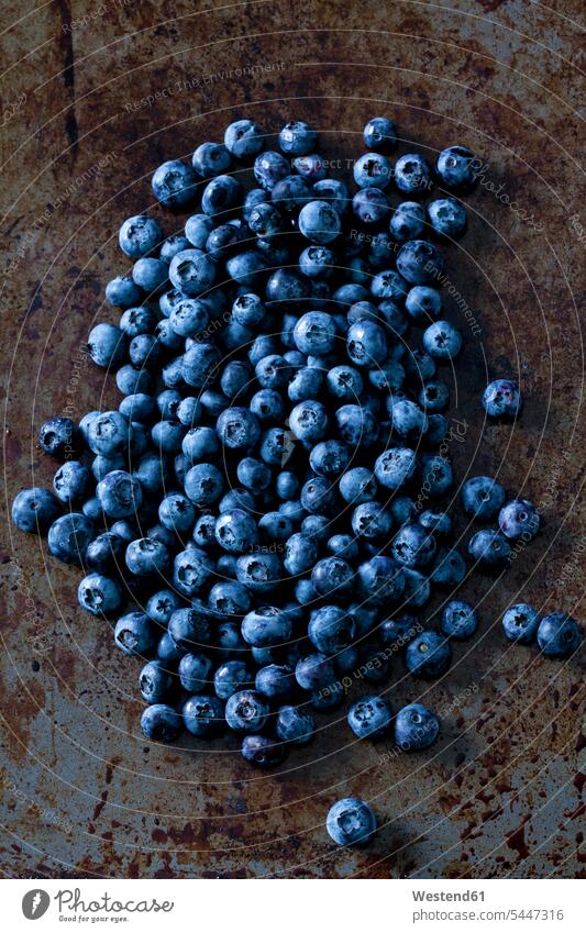 Blueberries overhead view from above top view Overhead Overhead Shot View From Above healthy eating nutrition metal metals blueberry bilberry blueberries