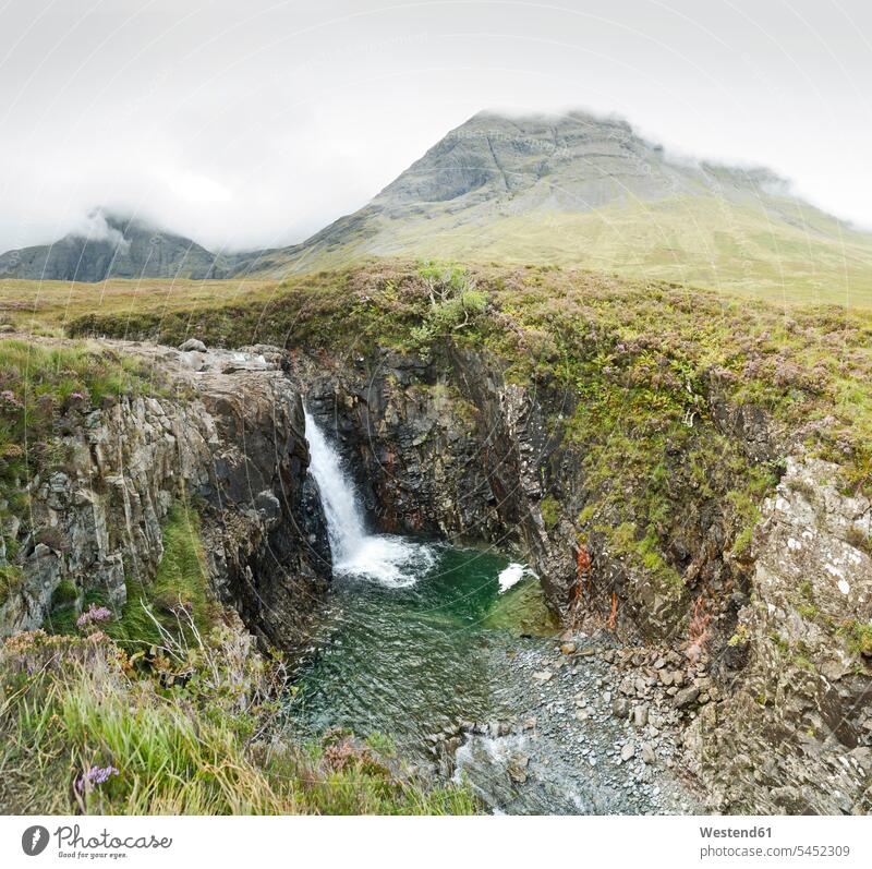 UK, Scotland, Isle of Skye, Fairy Pools atmosphere atmospheric mood moody Atmospheric Mood Vibe Idyllic mountain mountains waterfall waterfalls outdoors