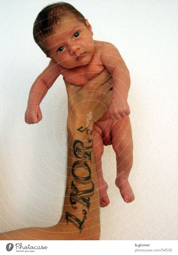 loving Child Baby Arm Tattoo