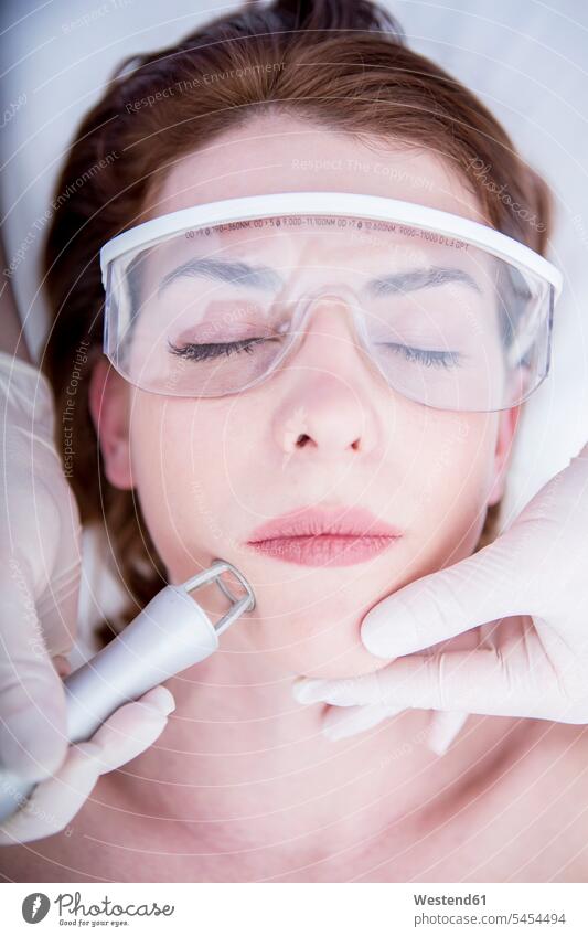 Aesthetic surgery, CO2 laser resurfacing treatment Medical Treatment treatments woman females women aesthetic surgery patient healthcare and medicine medical