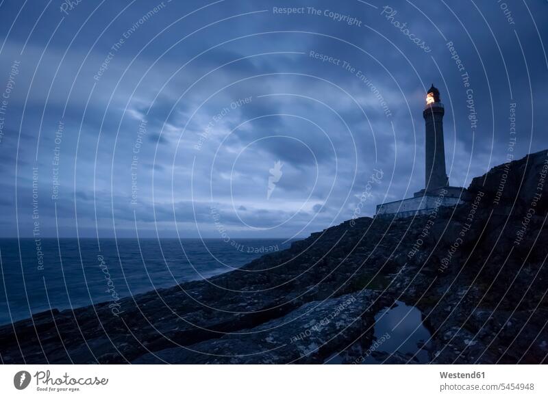 UK, Scotland, Ardnamurchan, Ardnamurchan Lighthouse landmark sight place of interest security safe Safety secure hillside lighthouse lighthouses light houses