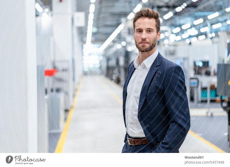 Portrait of a confident businessman in a modern factory Occupation Work job jobs profession professional occupation business life business world business person