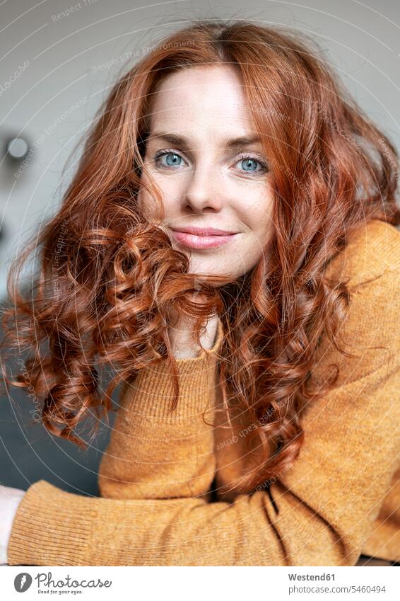Close-up portrait of beautiful redhead woman at home beautiful Woman beautiful Women Beautiful People Handsome People Beauty 1new concepts Concepts and Themes