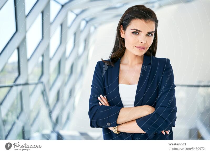 Portrait of confident businesswoman Self-confidence self-confident poised Self-Assured Self-Assurance businesswomen business woman business women portrait