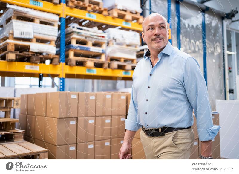 Portrait of a confident businessman in a factory Occupation Work job jobs profession professional occupation business life business world business person