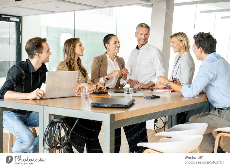 Business people having a workshop in office, discussing plans Occupation Work job jobs profession professional occupation business life business world