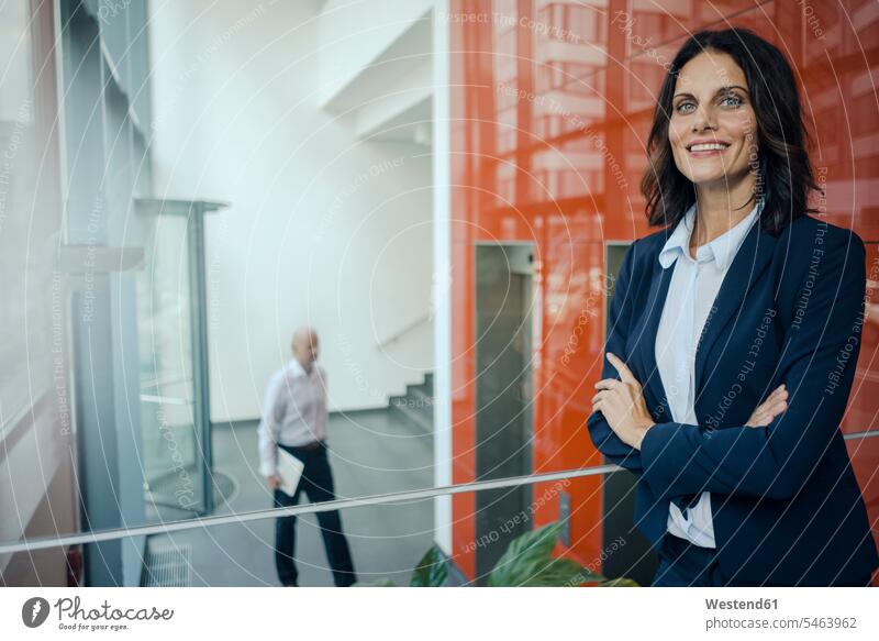 Portrait of a successful businesswoman, with arms crossed portrait portraits businesswomen business woman business women happiness happy Arms Folded Folded Arms
