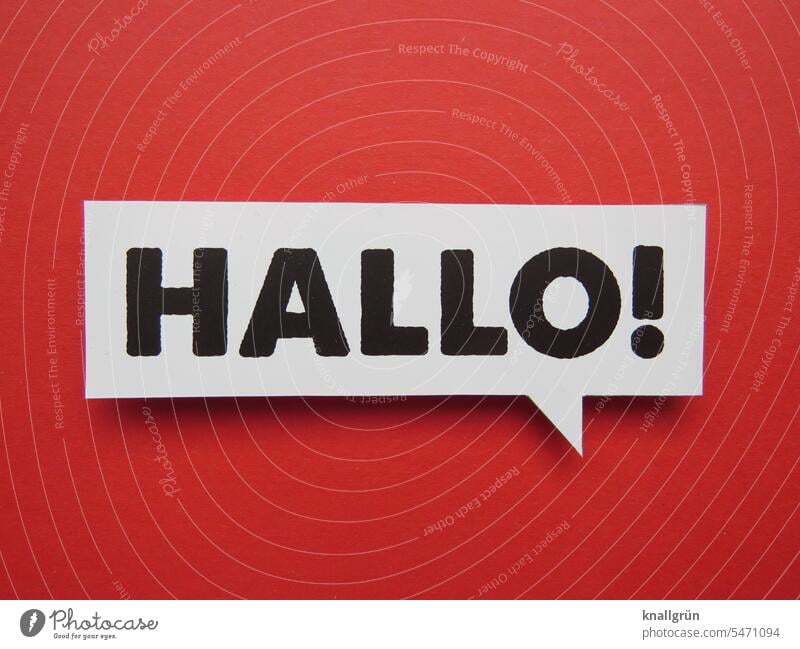 Hello! Welcome Communicate Salutation communication Friendliness Good day! Colour photo Characters Neutral Background Capital letter Exclamation mark