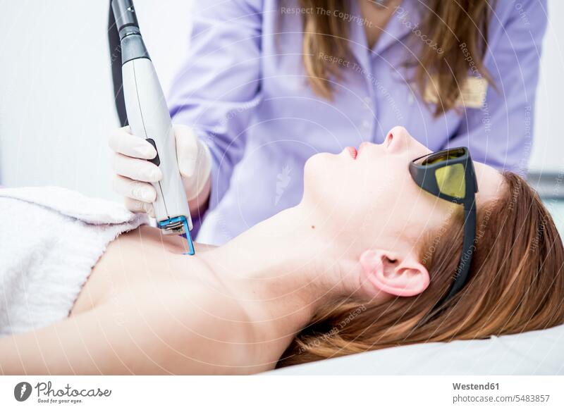 Aesthetic surgery, vascular laser treatment patient aesthetic surgery woman females women Medical Treatment treatments patients healthcare and medicine medical