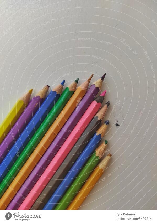 Pencils Art Drawing Royalty Free Photo