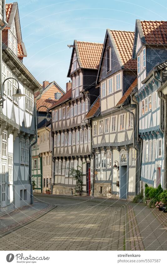 Drinkje bej Inkje I and around the corner are the beautiful half-timbered houses Wolfenbüttel Half-timbered house Half-timbered facade