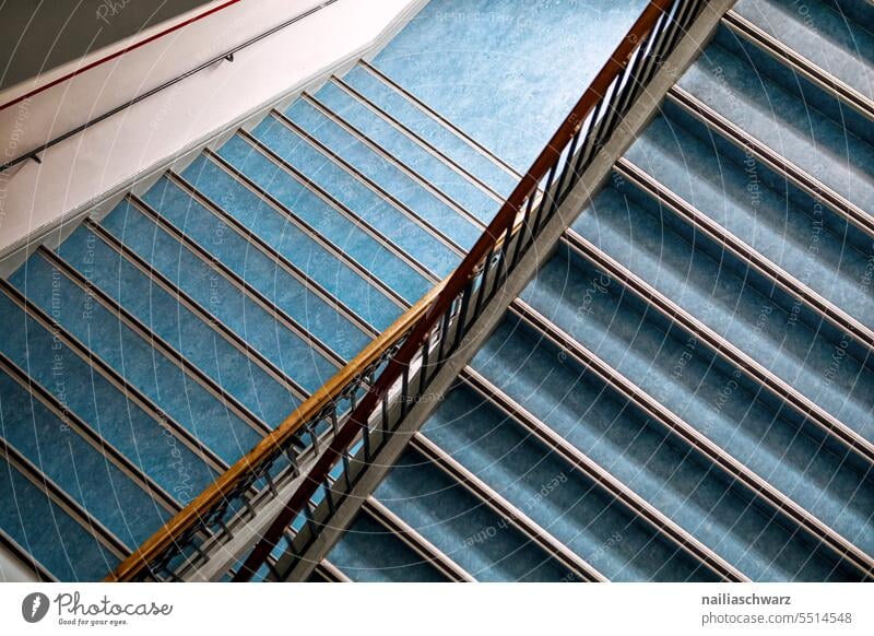 staircase future outlook Upward Success Work and employment Hope Stairs climb stairs Positive Career Going Commute Go up Apartment house Stage Banister Landing