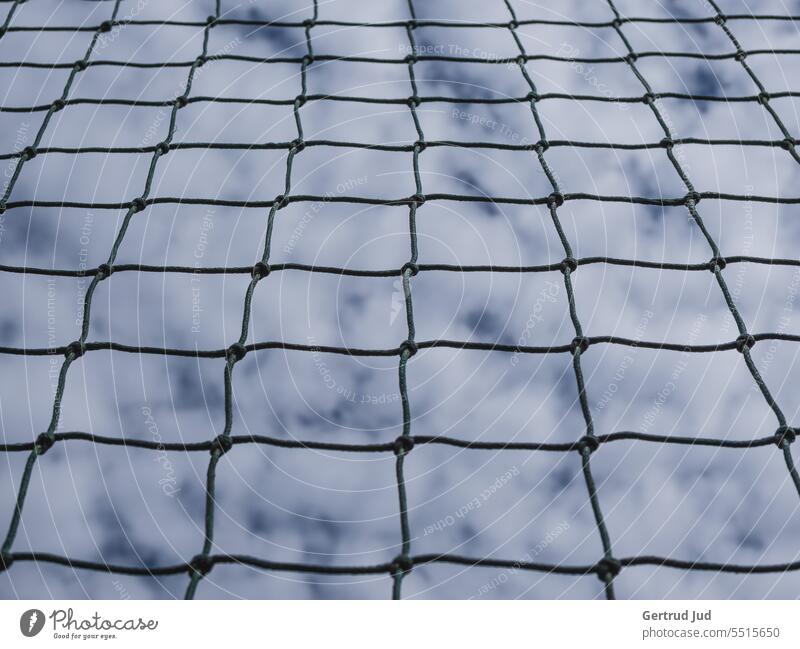 Clouds behind the mach wire fence Sky structure Fence Outdoors Construction Architecture on the outside Wire netting fence cloudy Vista