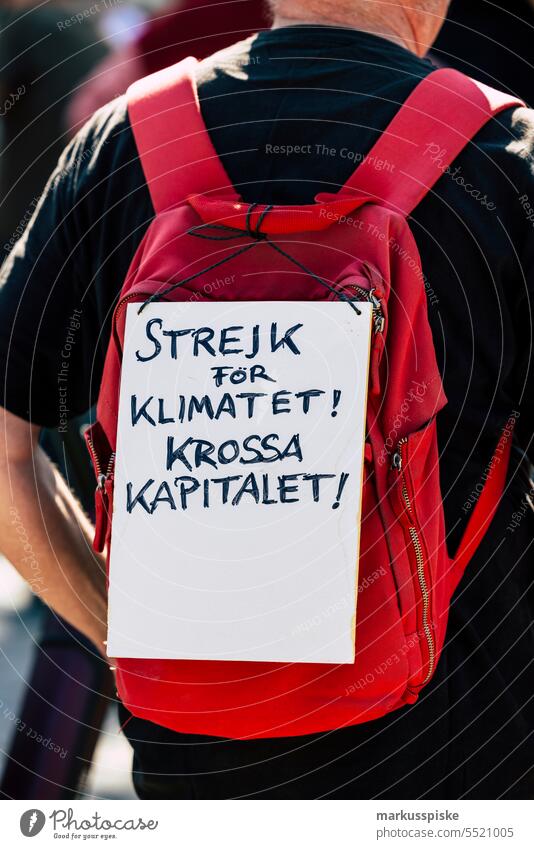 End Fossil Fuels – Global Climate Strike – Protest Demonstration activist appeal atmosphere background blue change climate climate activist climate change cold