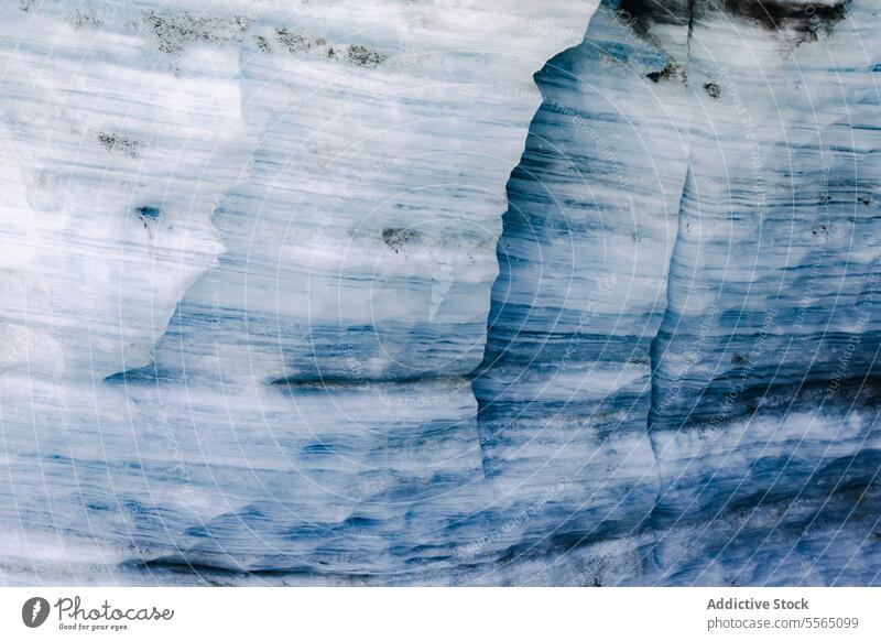 Glacial layers glacier ice structure pattern close-up nature texture blue white cold frozen melt erosion geology formation environment detail natural beauty age