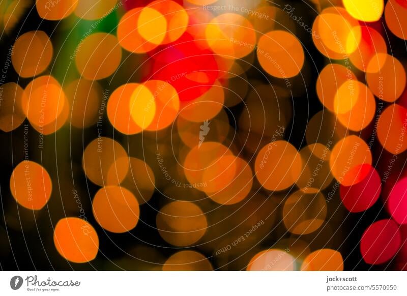 so much colorful play of light Abstract Visual spectacle bokeh blurriness defocused Silhouette Reaction Double exposure Structures and shapes Illuminate